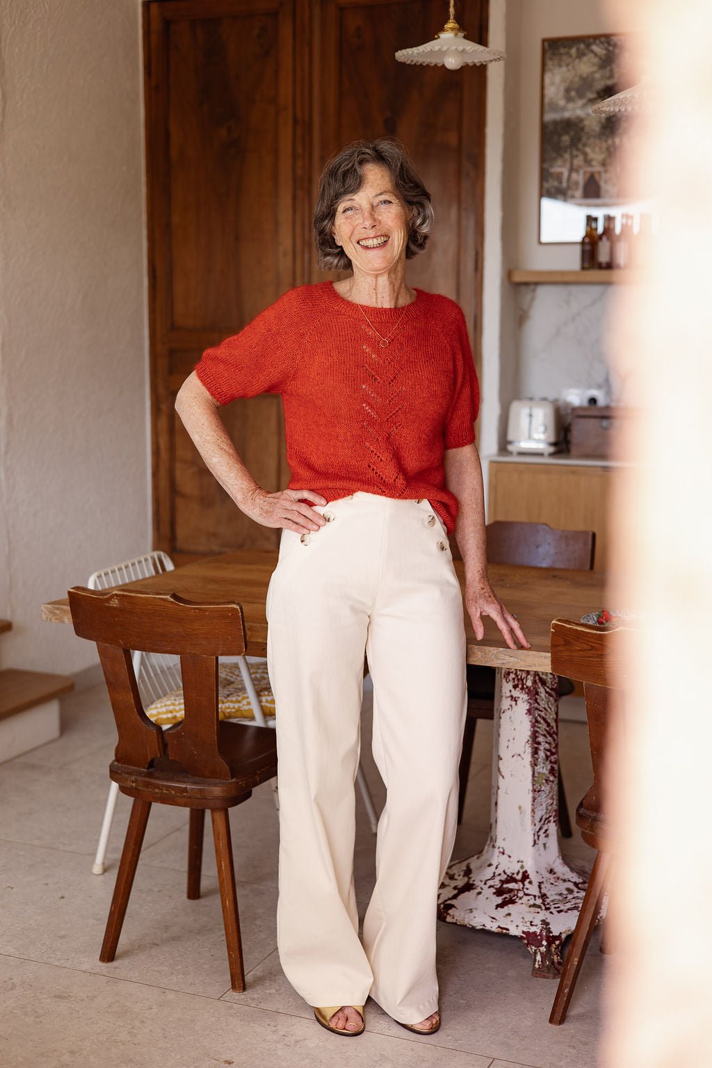 Joli Kit Couture - Pantalon Noé denim écru - Joli Lab