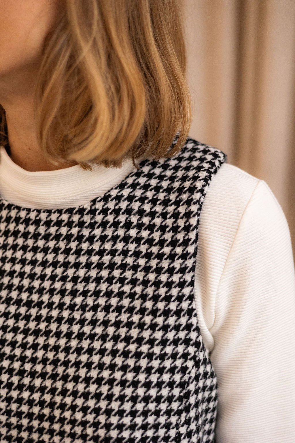 Joli Kit Couture - Robe Alice pied de poule - Joli Lab