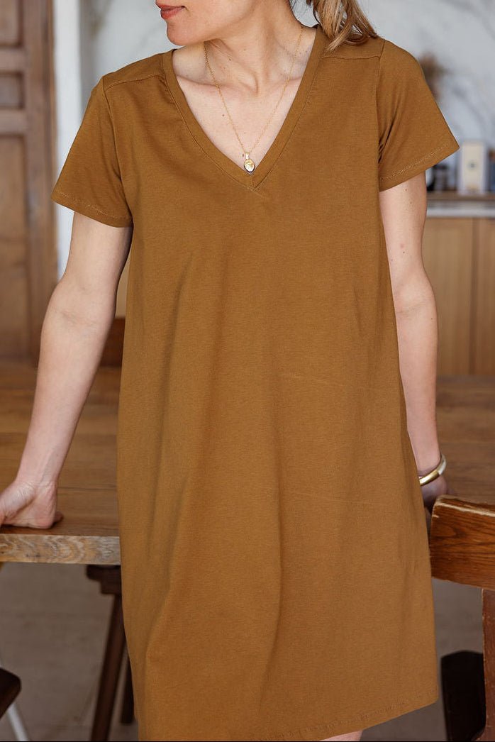 Joli Kit Couture - Robe Andréa bronze - Joli Lab