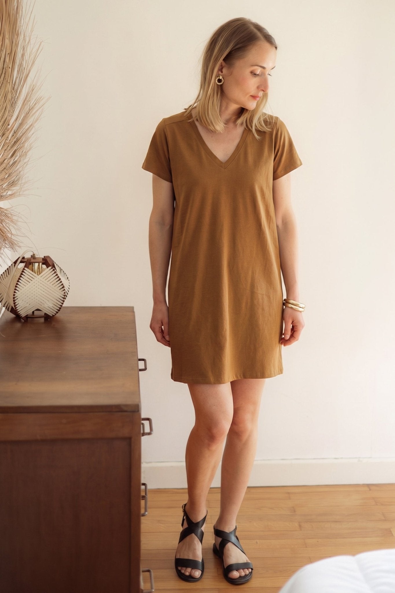 Joli Kit Couture - Robe Andréa bronze - Joli Lab