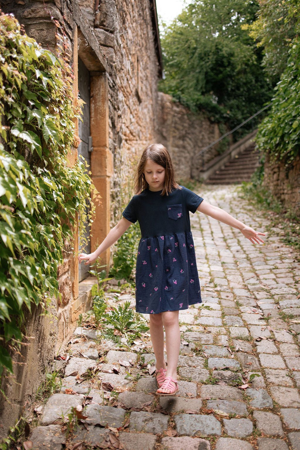 Joli Kit Couture - Robe Brad mini marine - Joli Lab