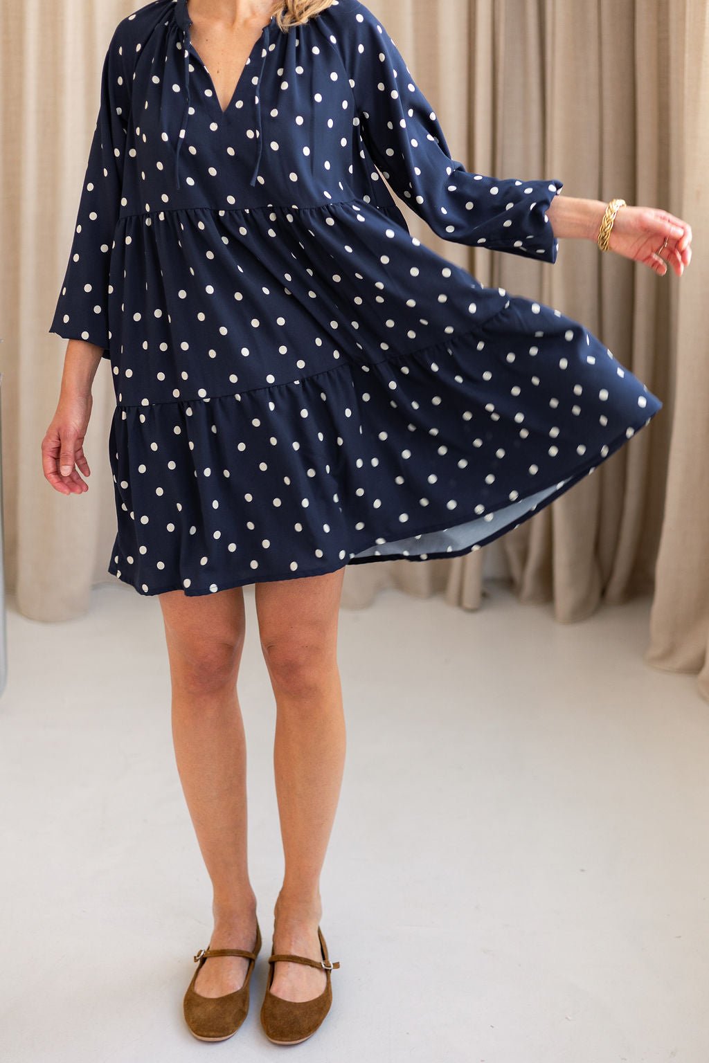 Joli Kit Couture - Robe Esmée à pois - Joli Lab