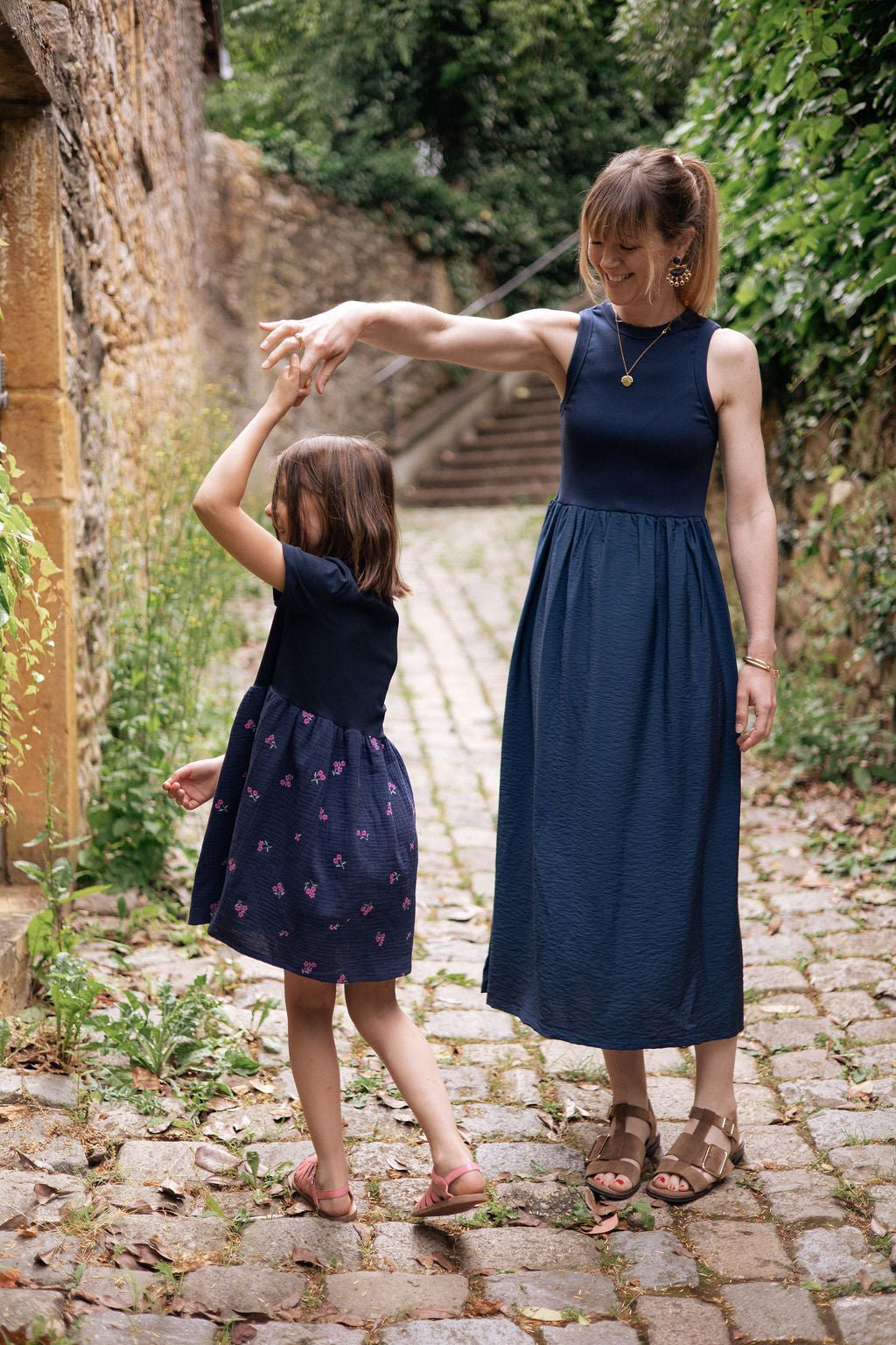 Joli Kit Couture - Robe Lexie bi-matière - Joli Lab