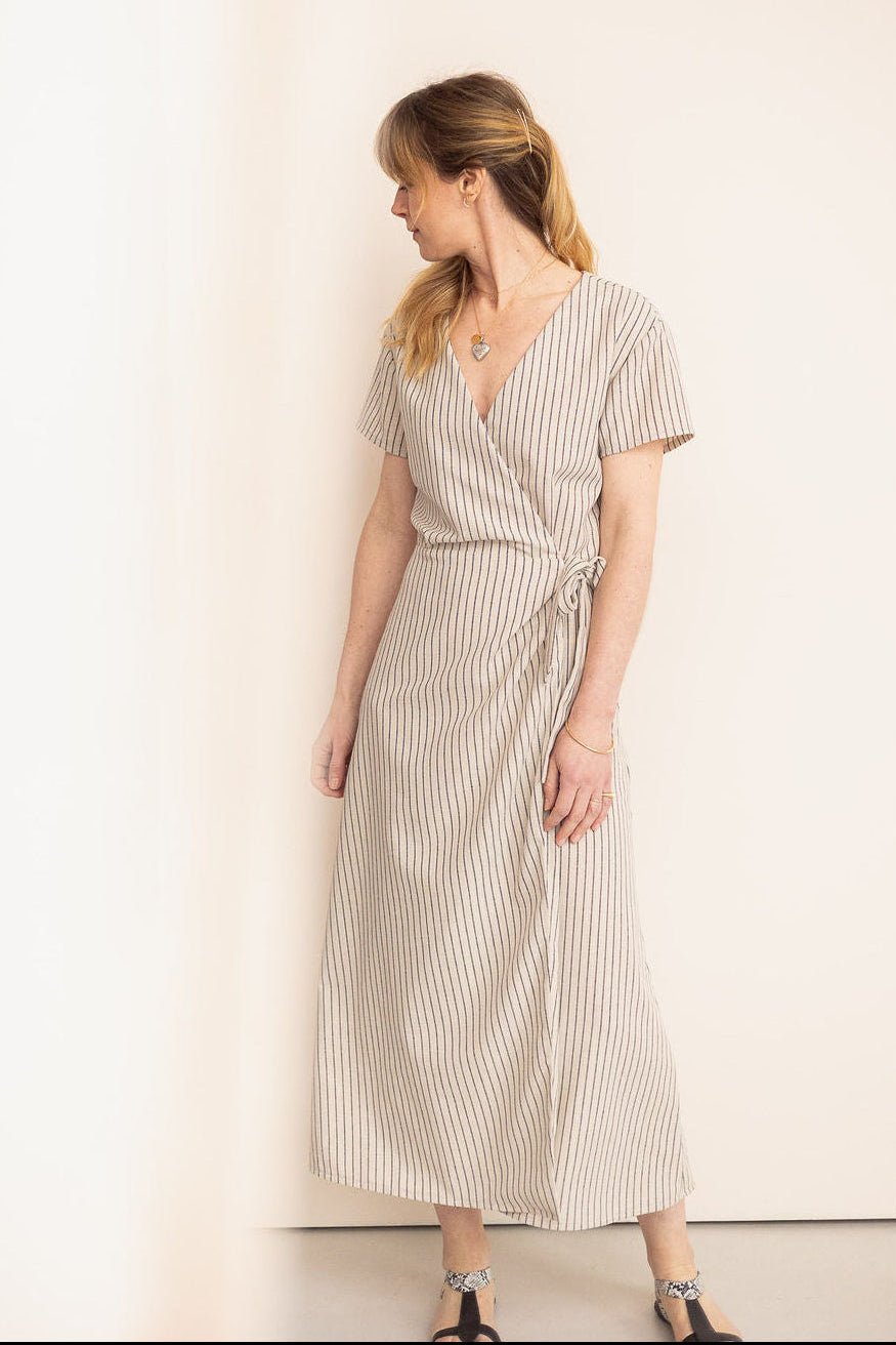 Joli Kit Couture - Robe Salomé rayée - Joli Lab