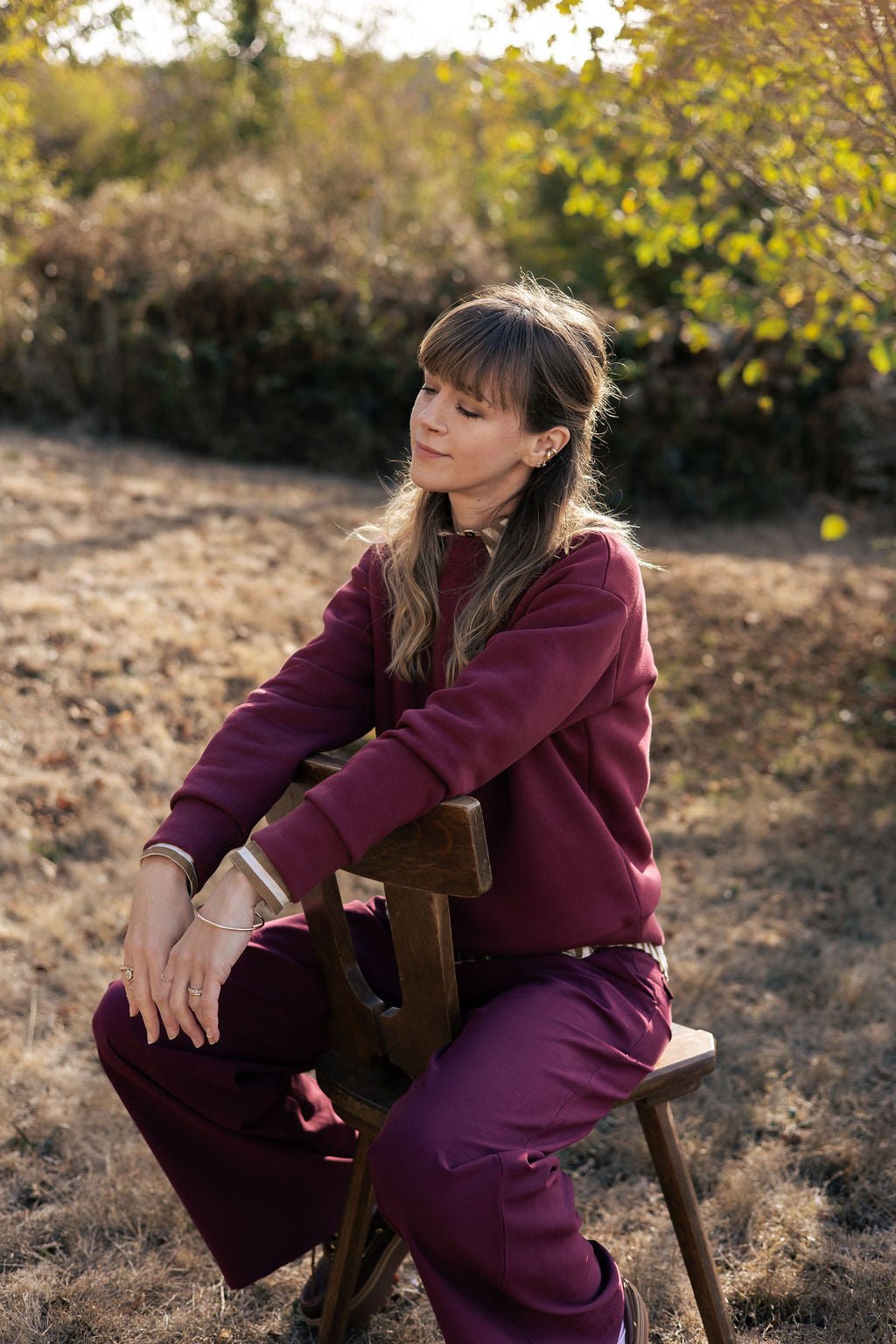 Joli Kit Couture - Sweat Lou bordeaux - Joli Lab