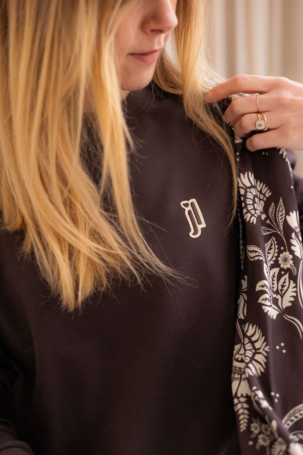 Joli Kit Couture - Sweat Lou chocolat - Joli Lab