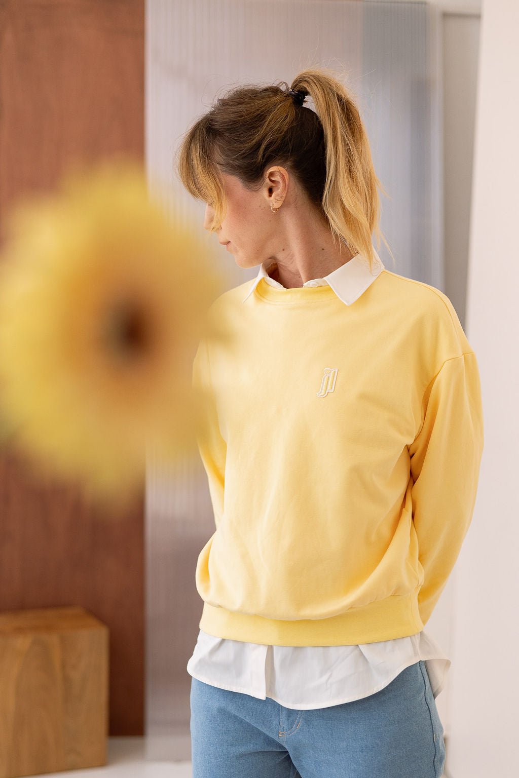 Joli Kit Couture - Sweat Lou jaune pâle - Joli Lab