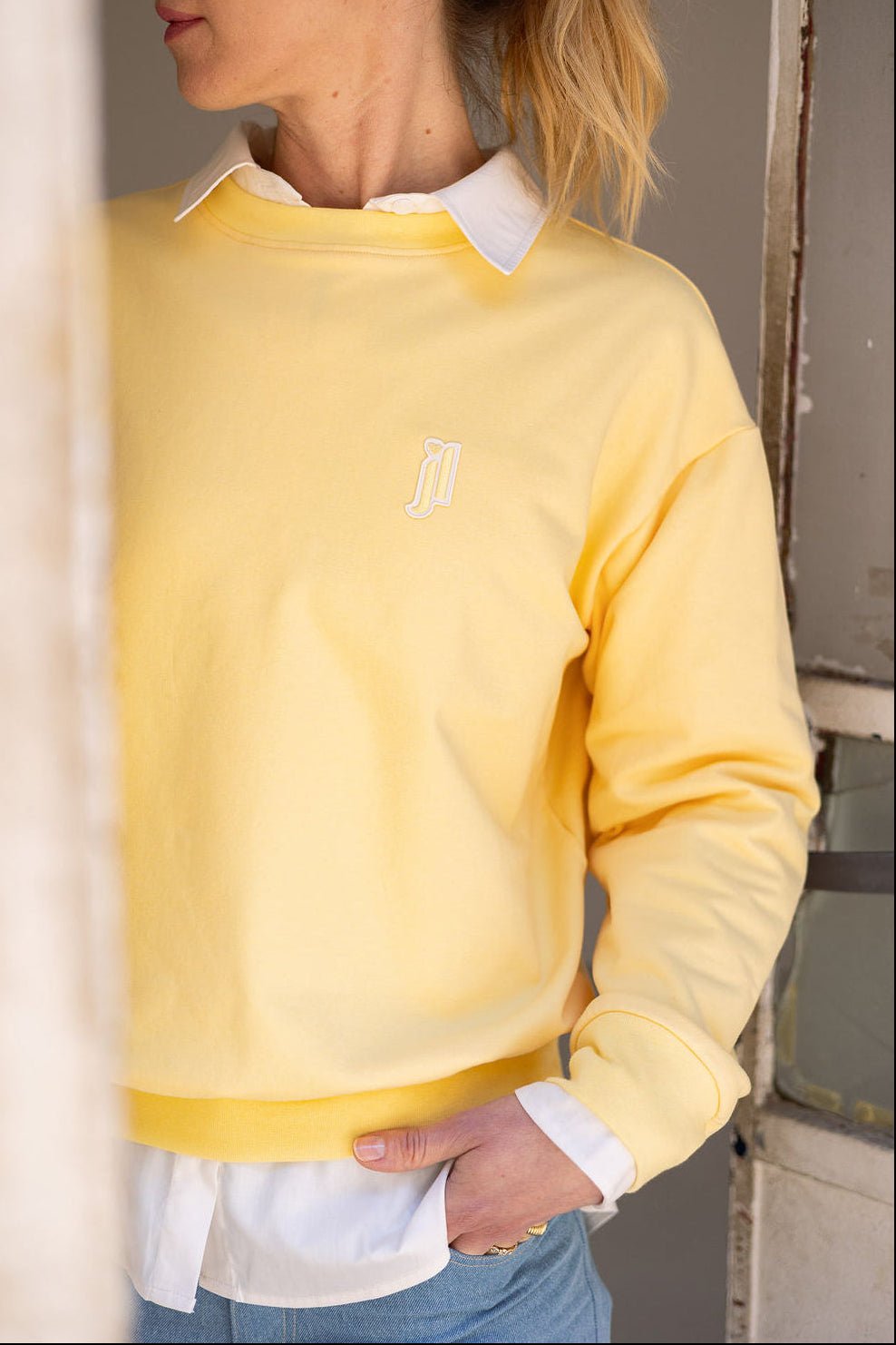 Joli Kit Couture - Sweat Lou jaune pâle - Joli Lab