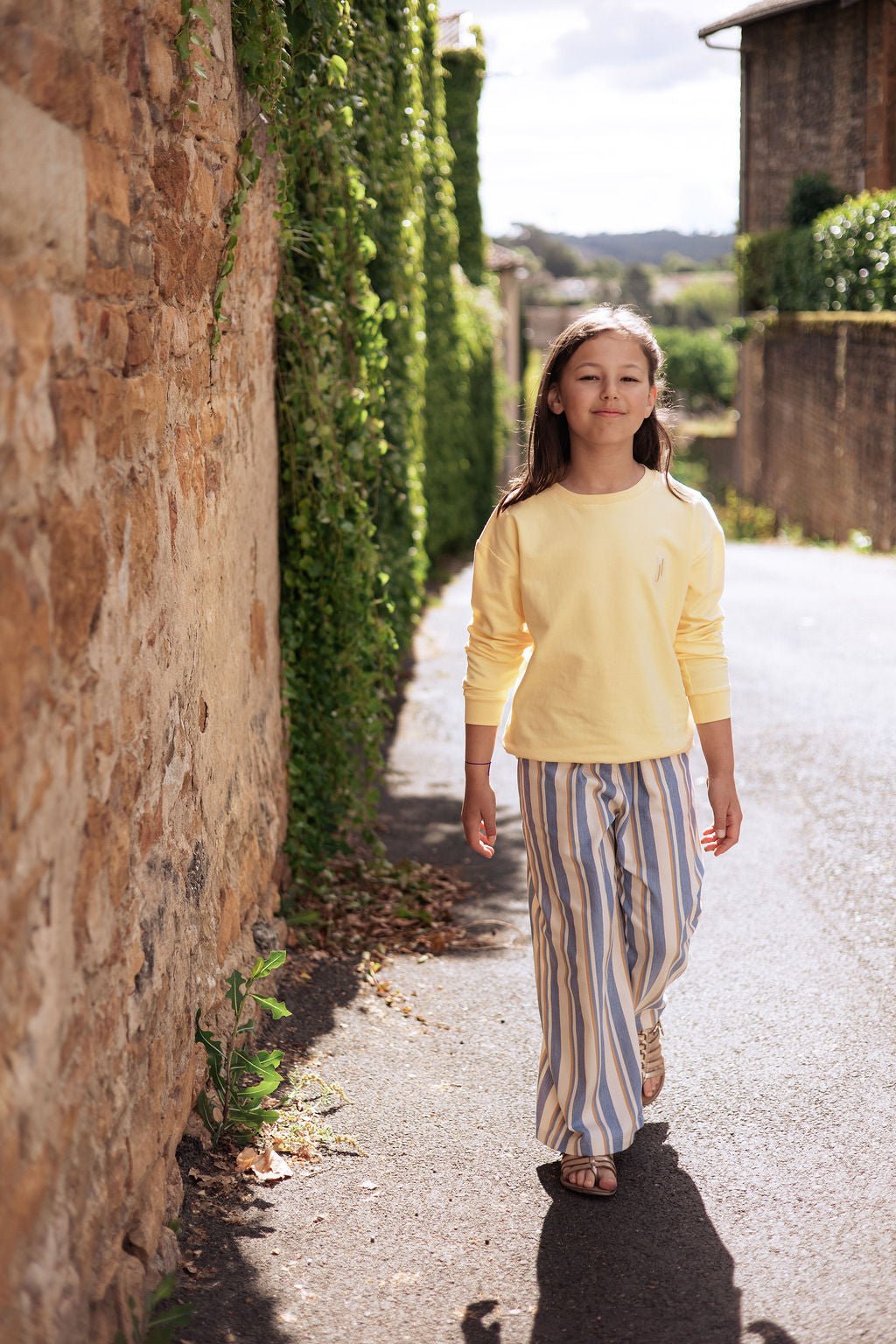 Joli Kit Couture - Sweat Lou mini jaune pâle - Joli Lab