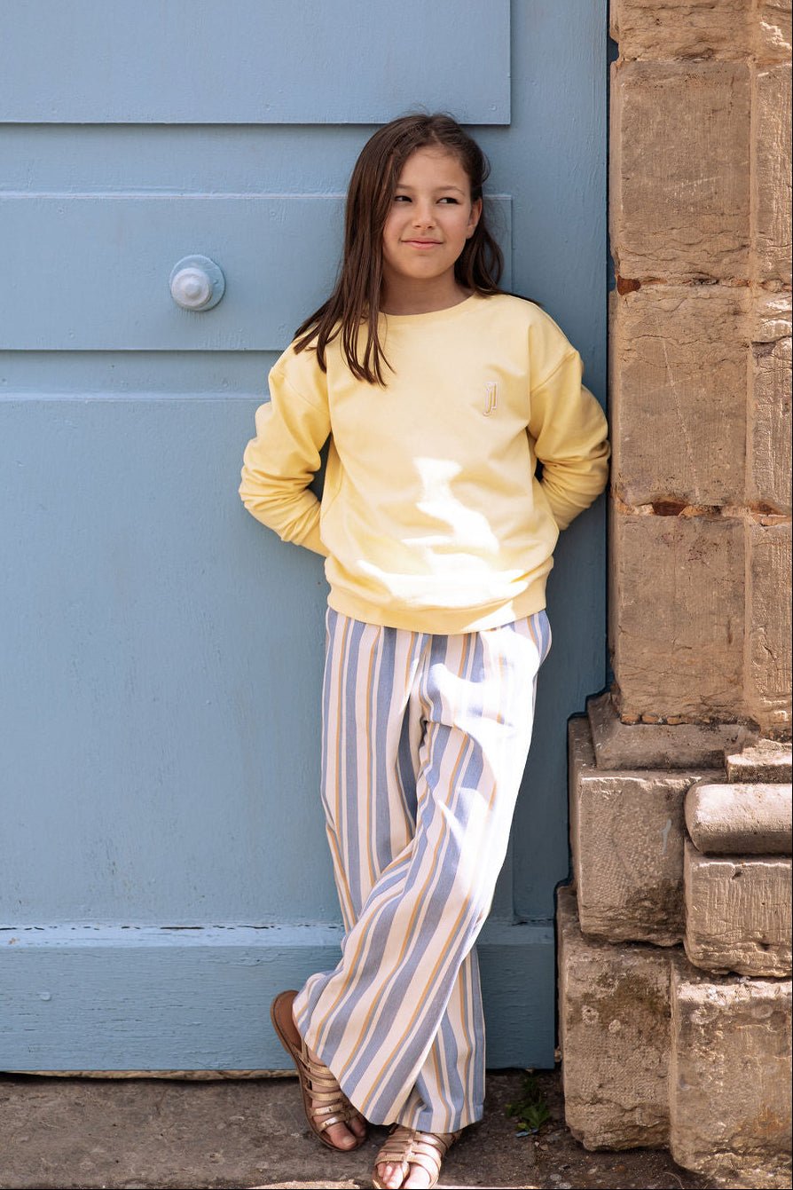 Joli Kit Couture - Sweat Lou mini jaune pâle - Joli Lab