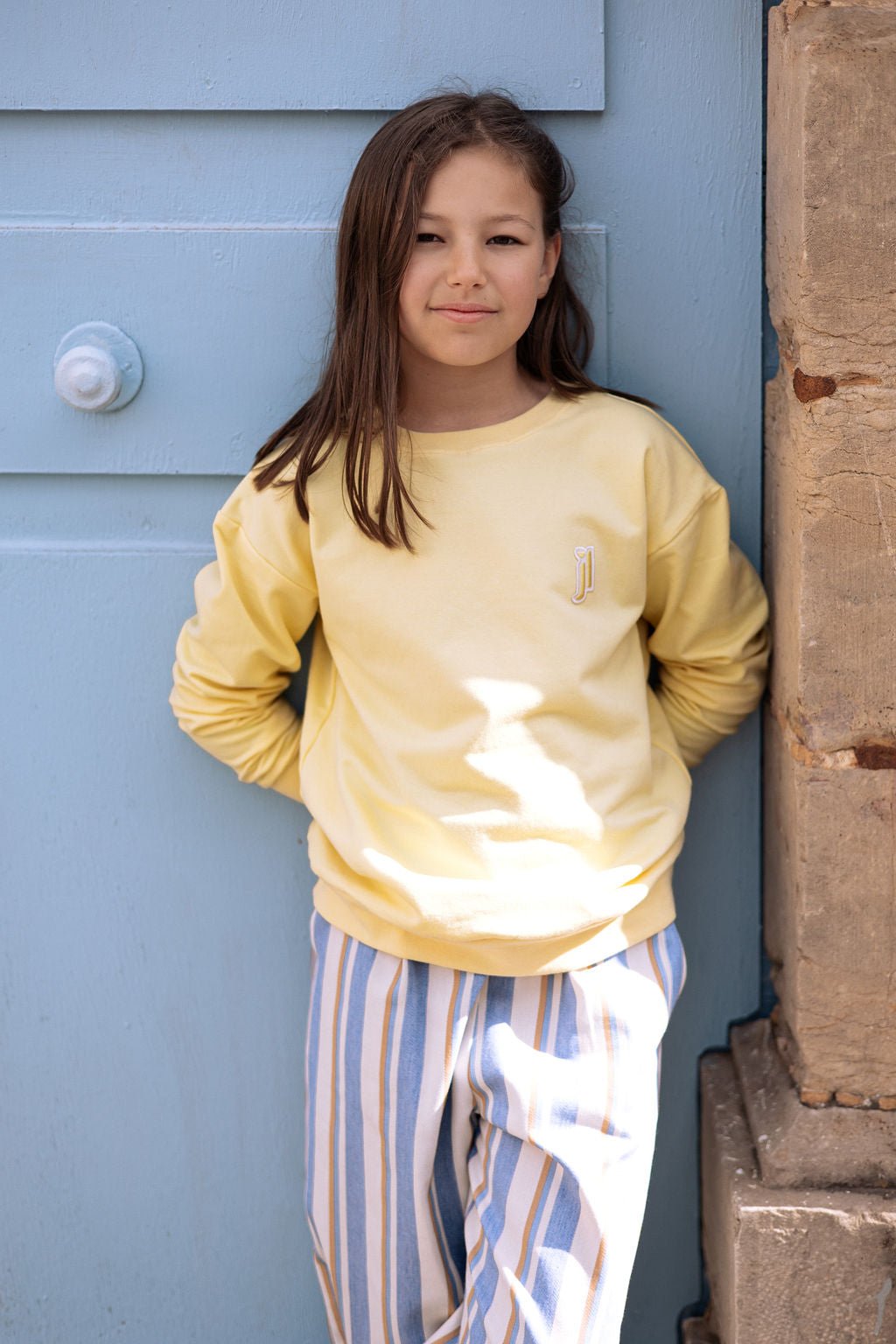 Joli Kit Couture - Sweat Lou mini jaune pâle - Joli Lab