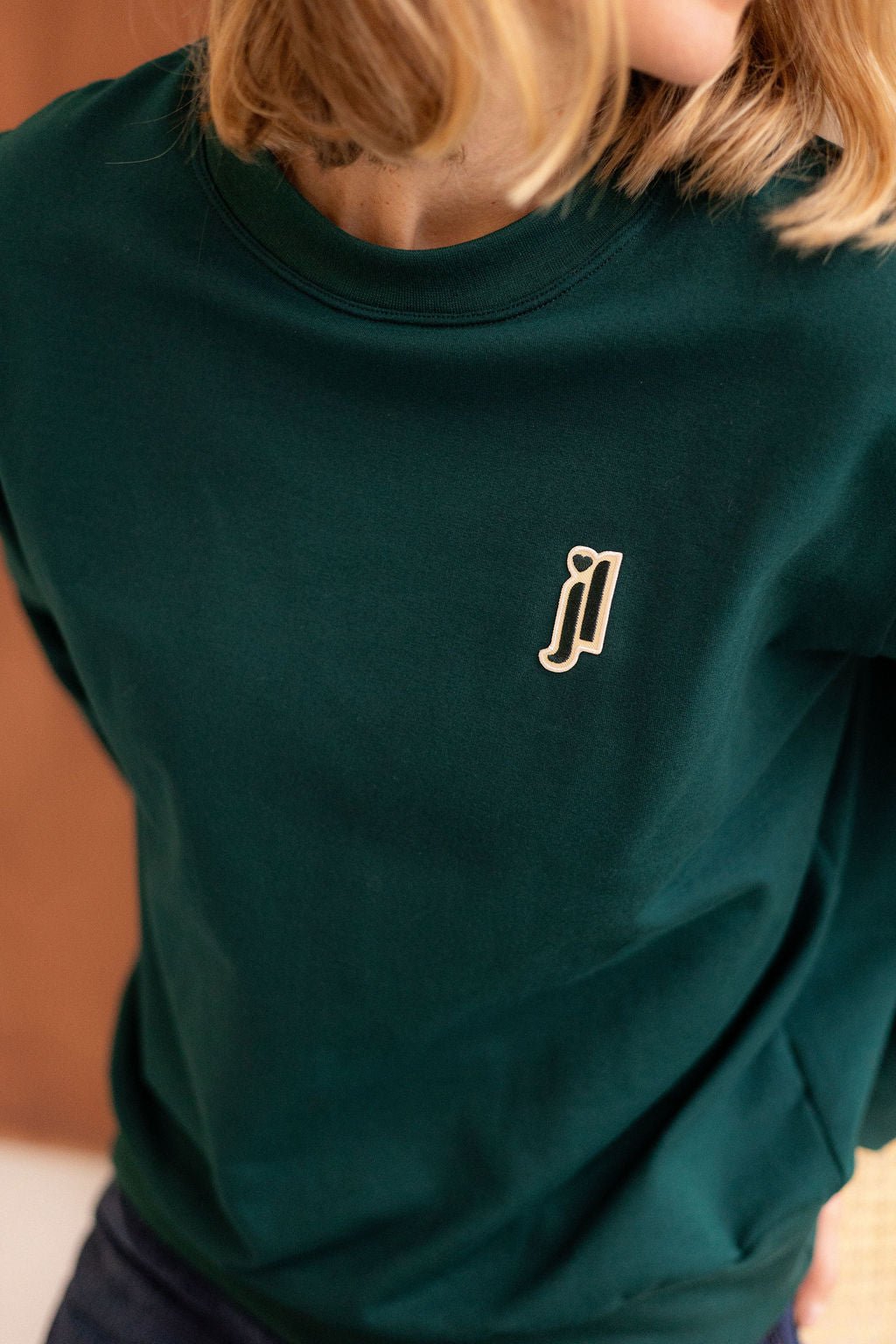 Joli Kit Couture - Sweat Lou vert forêt - Joli Lab