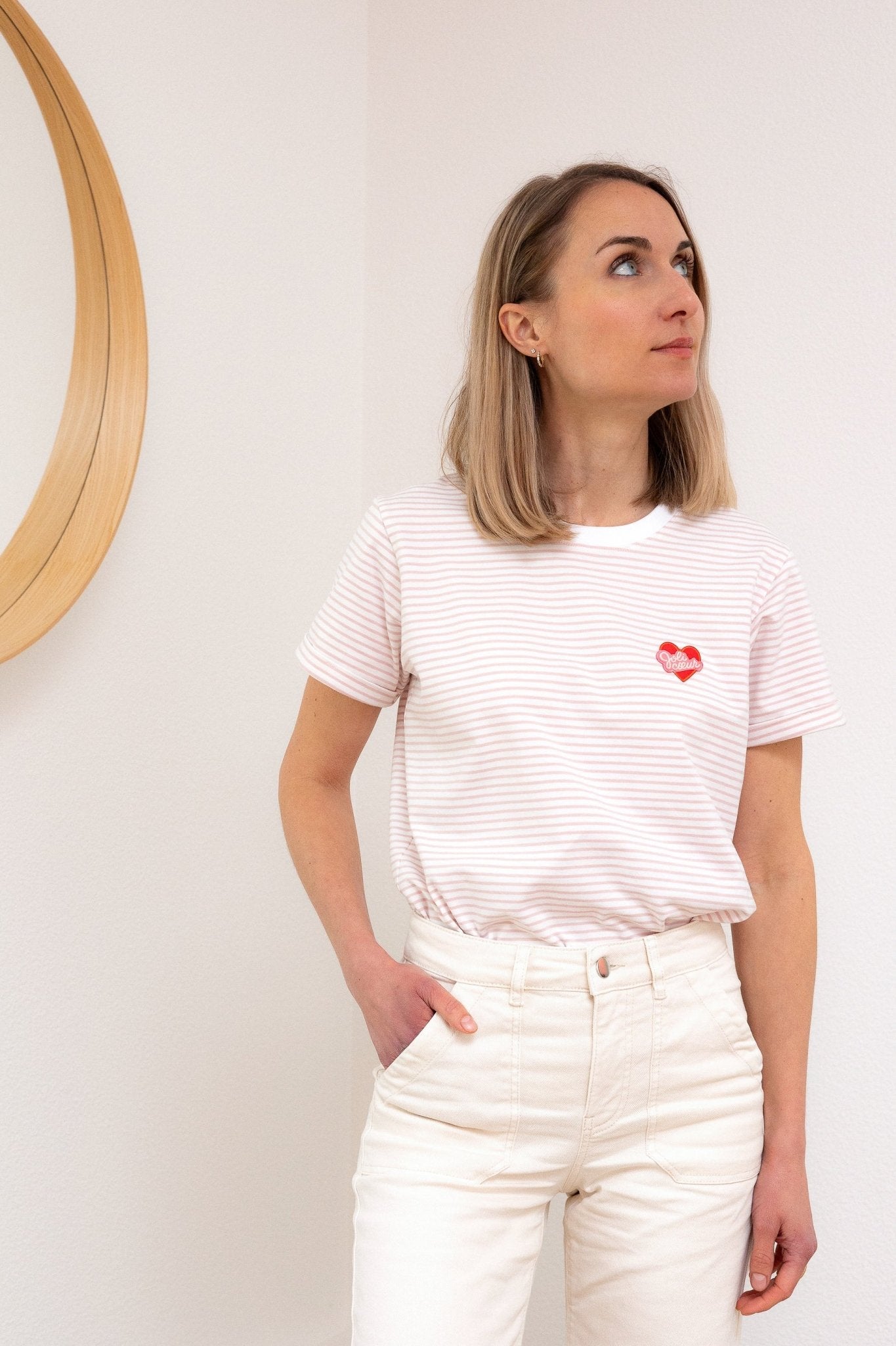 Joli Kit Couture - T-shirt Brad adulte rose - Joli Lab