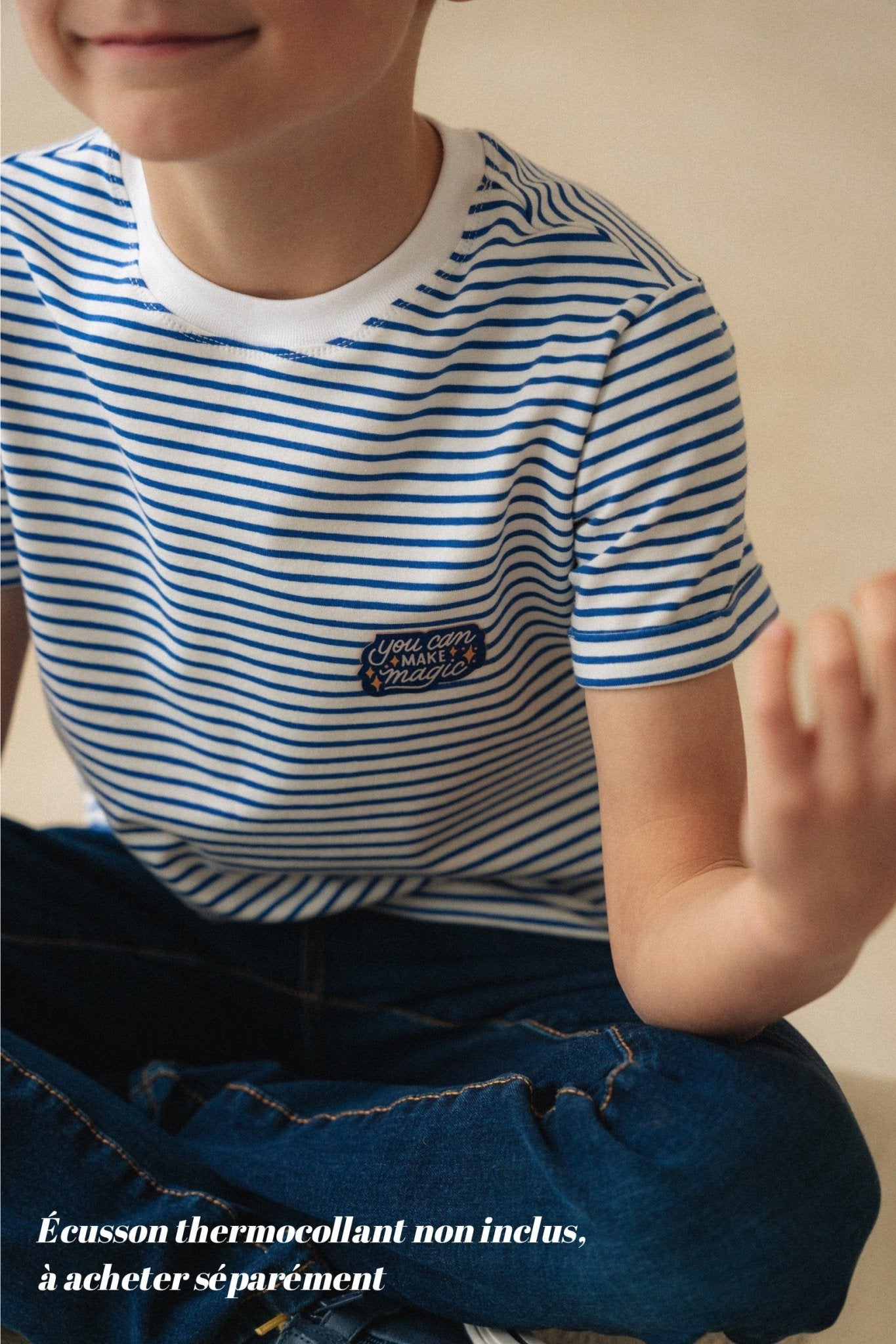 Joli Kit Couture - T-shirt Brad mini bleu - Joli Lab