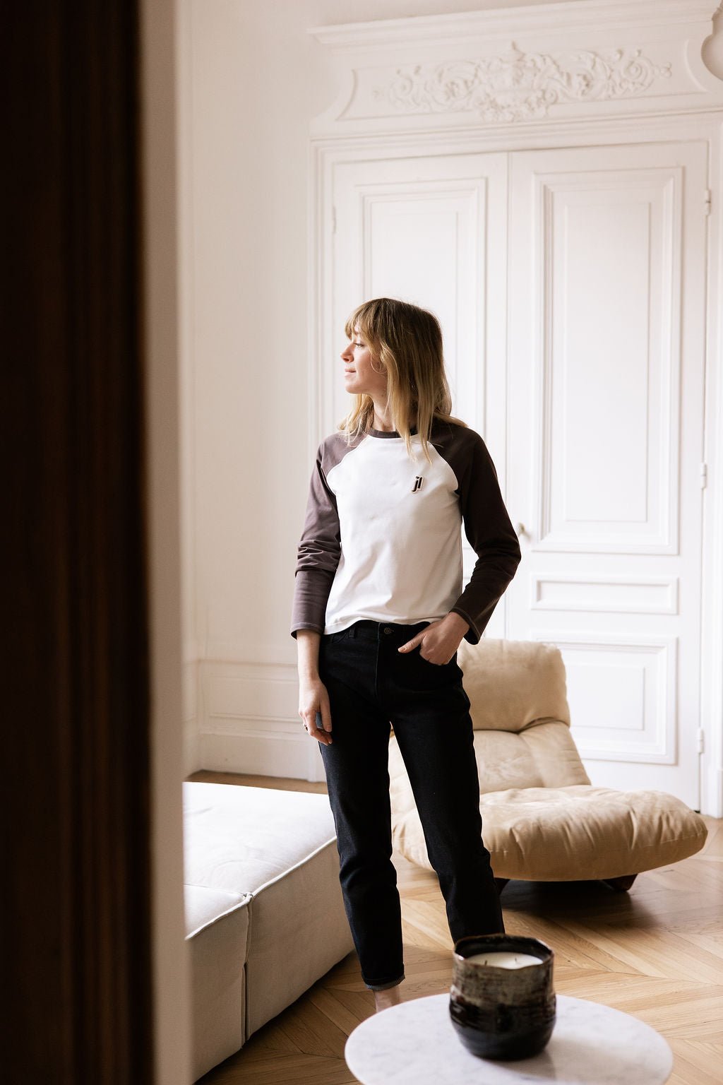 Joli Kit Couture - T-shirt Pauline chocolat - Joli Lab