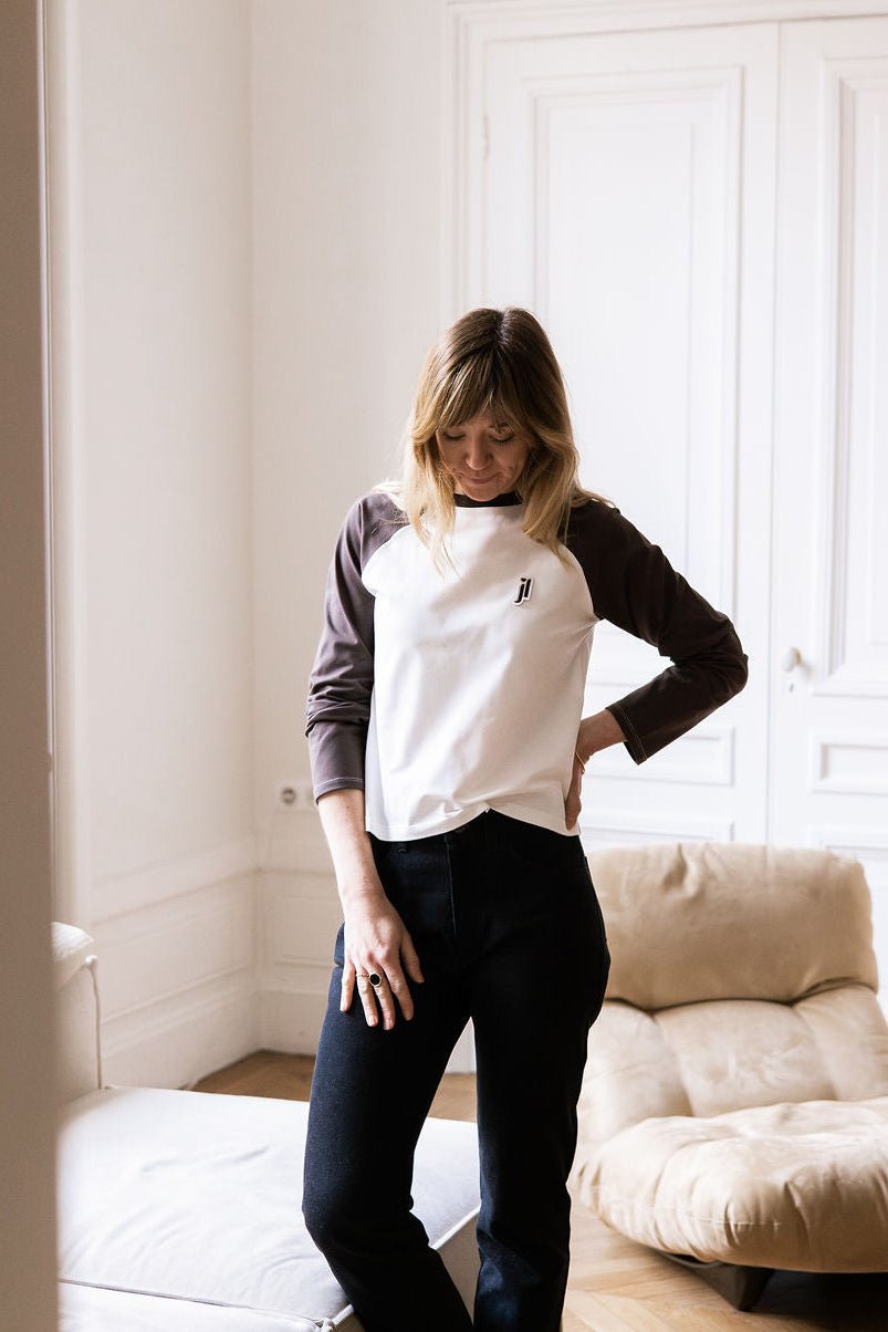 Joli Kit Couture - T-shirt Pauline chocolat - Joli Lab