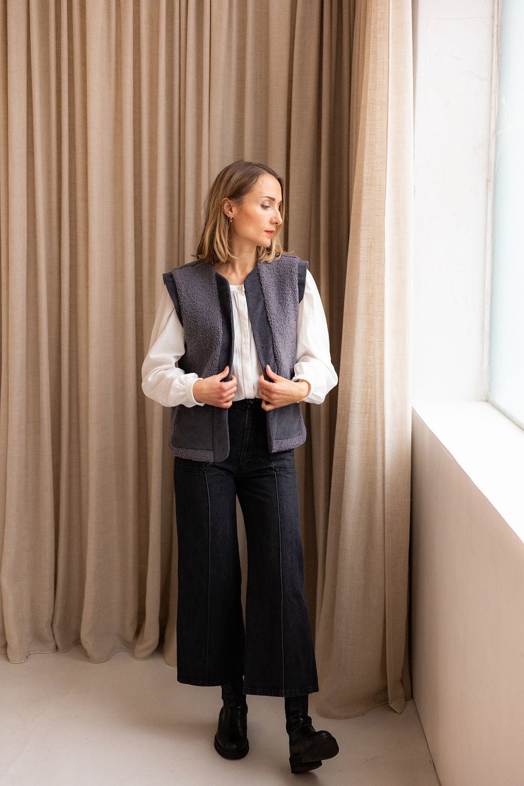 Joli Kit Couture - Veste Thelma anthracite - Joli Lab