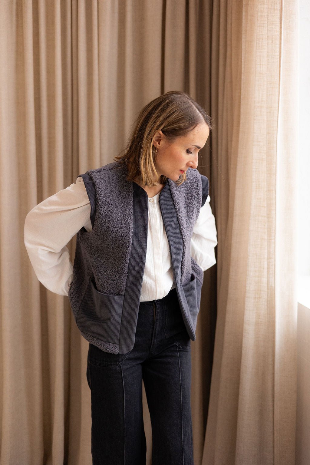 Joli Kit Couture - Veste Thelma anthracite - Joli Lab