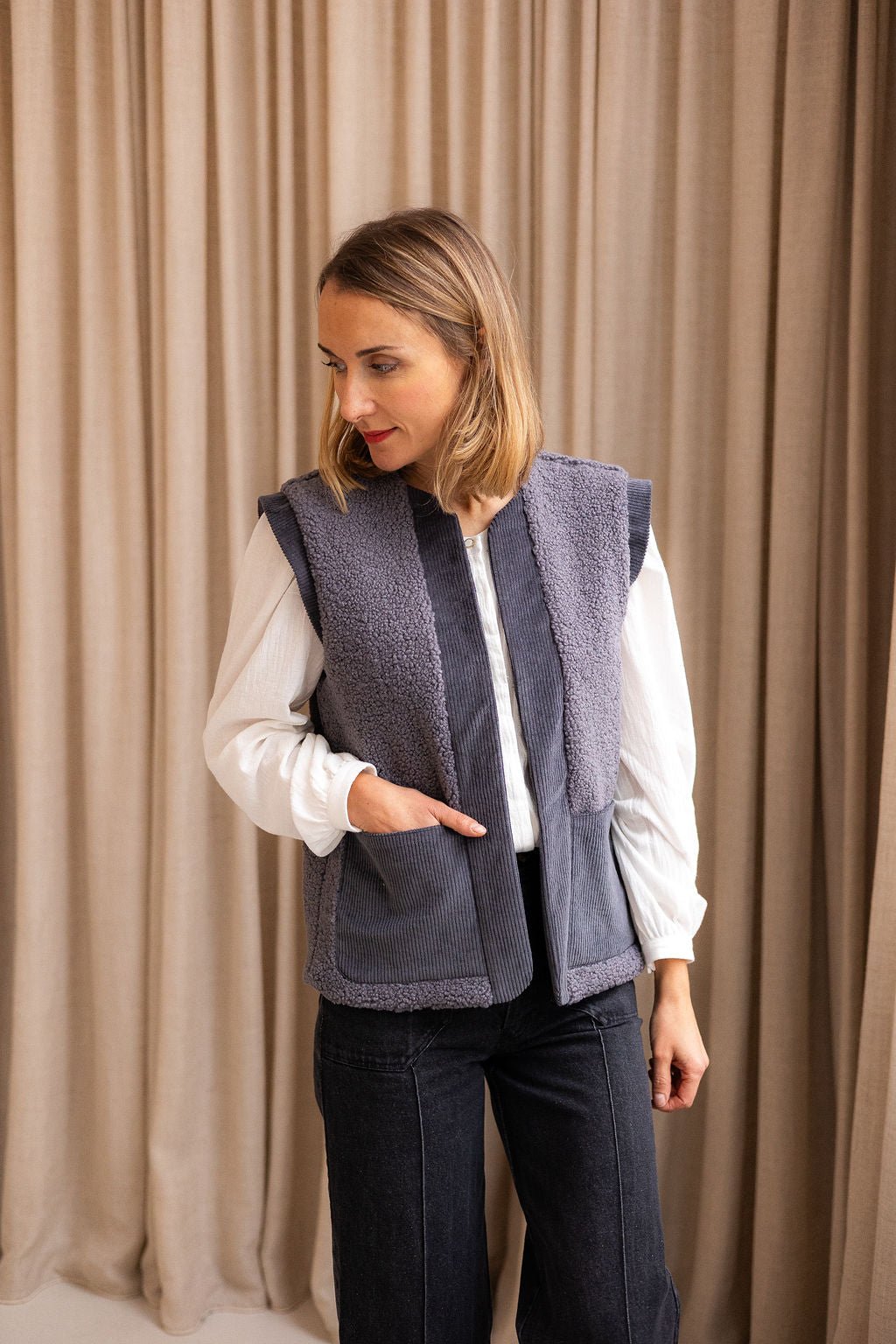 Joli Kit Couture - Veste Thelma anthracite - Joli Lab