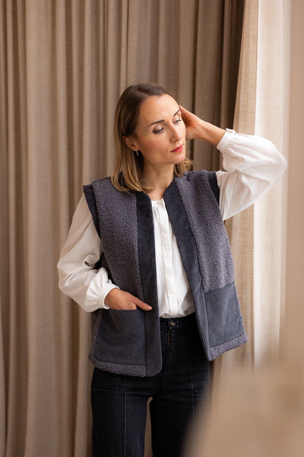 Joli Kit Couture - Veste Thelma anthracite - Joli Lab