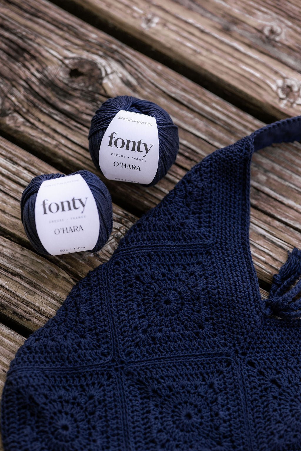 Joli Kit Crochet - Sac Palma marine - Joli Lab
