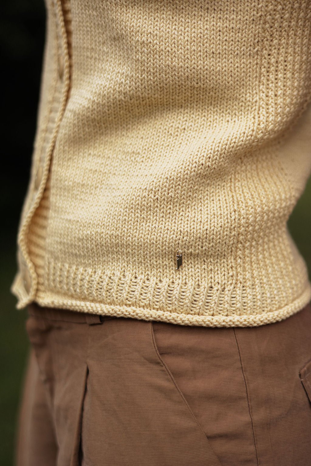 Joli Kit Tricot - Gilet Adèle beurre frais - Joli Lab