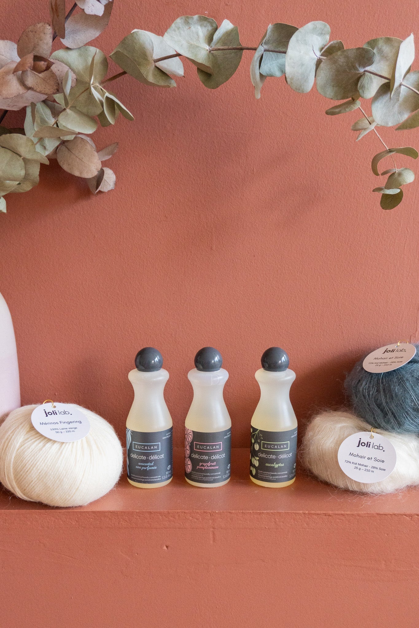 Lessive Eucalan 100ml - non parfumée - Joli Lab