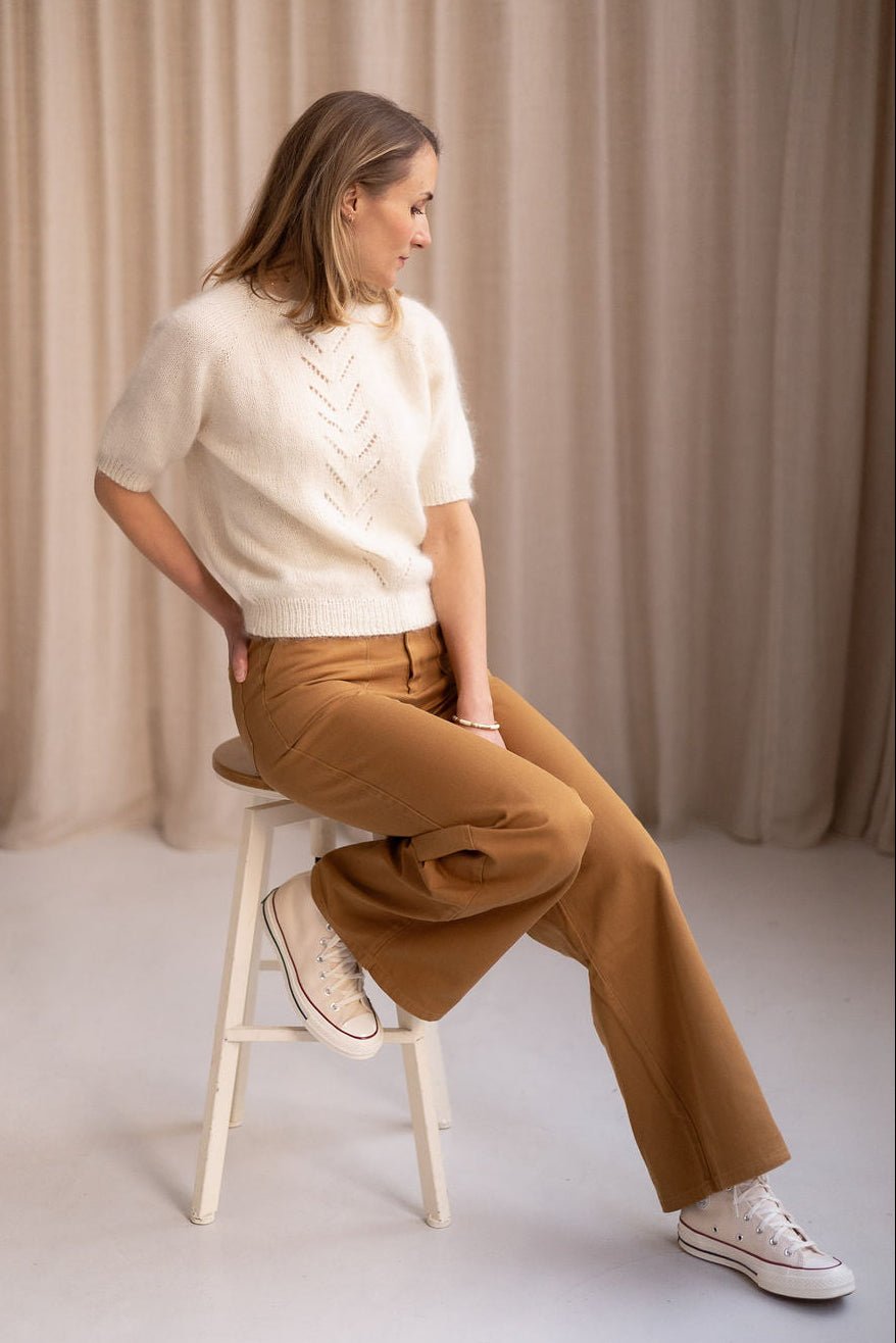 Pull Colette - Patron Tricot PDF - Joli Lab