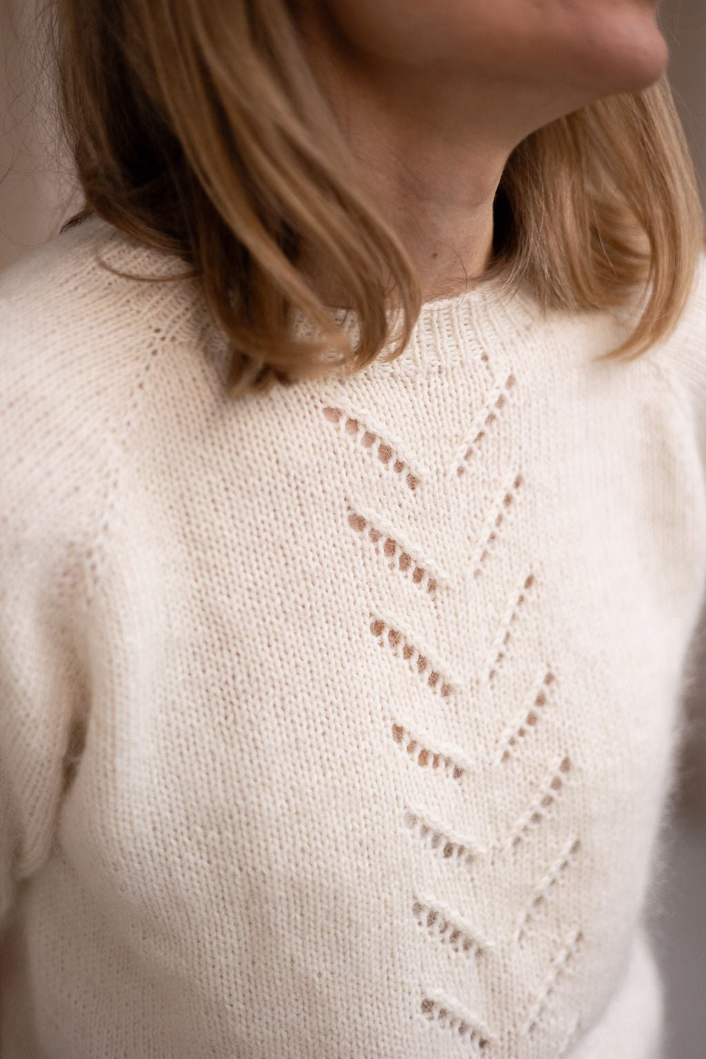 Pull Colette - Patron Tricot PDF - Joli Lab