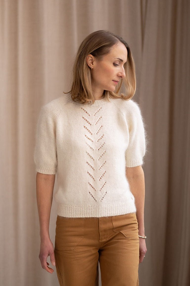 Pull Colette - Patron Tricot PDF - Joli Lab