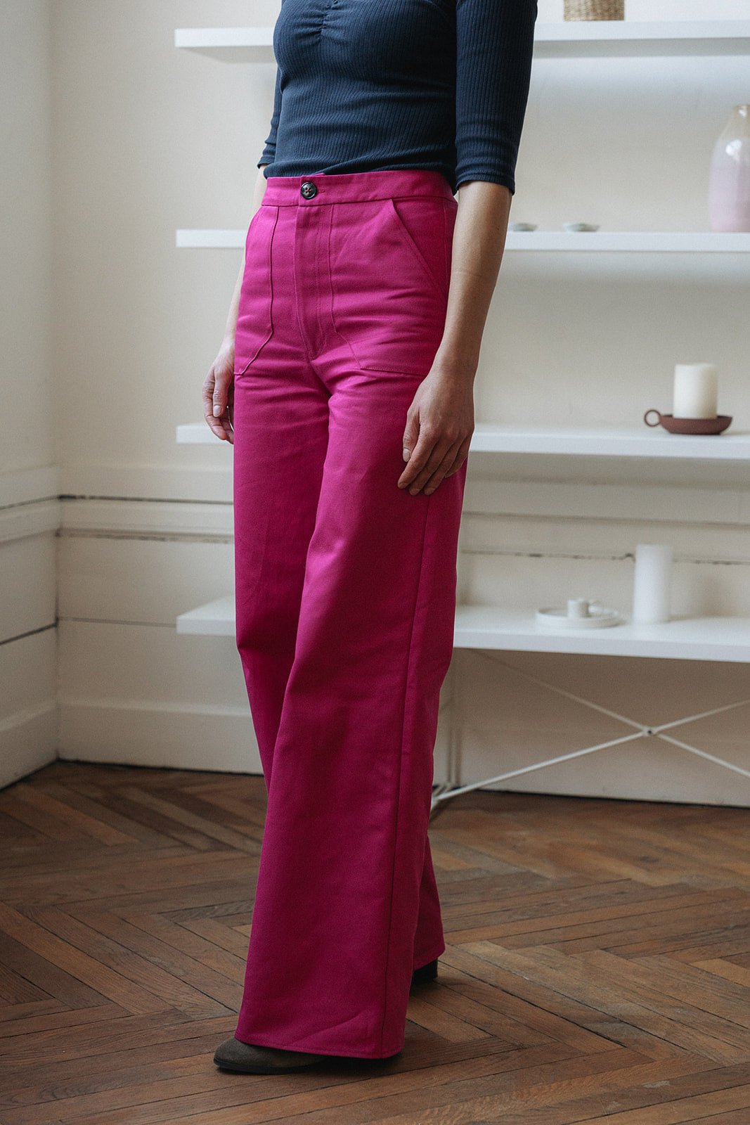 Joli Kit Couture - Pantalon Suzanne Fuchsia - Joli Lab