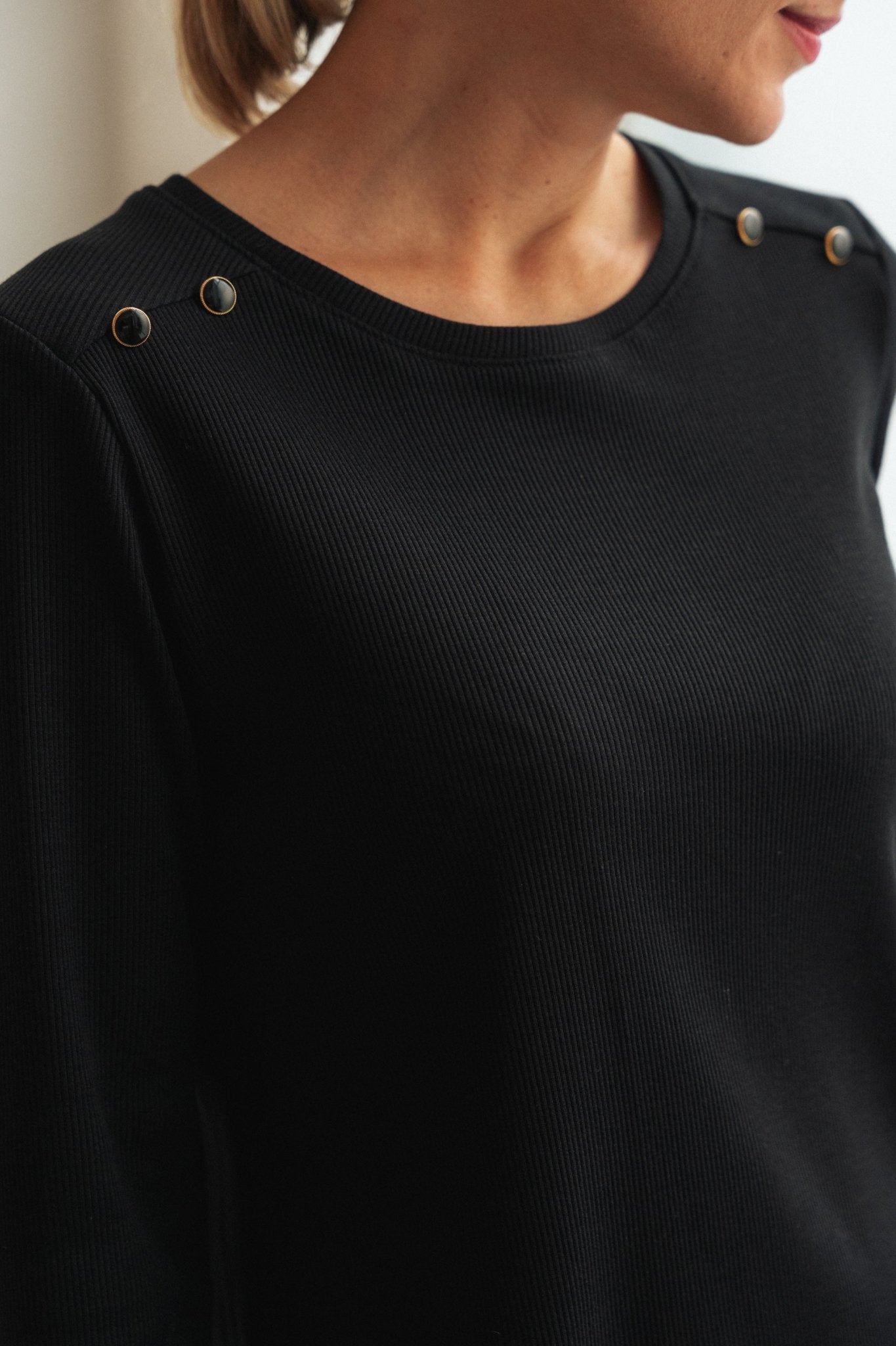 Joli Kit Couture - Robe Malo jersey noir - Joli Lab