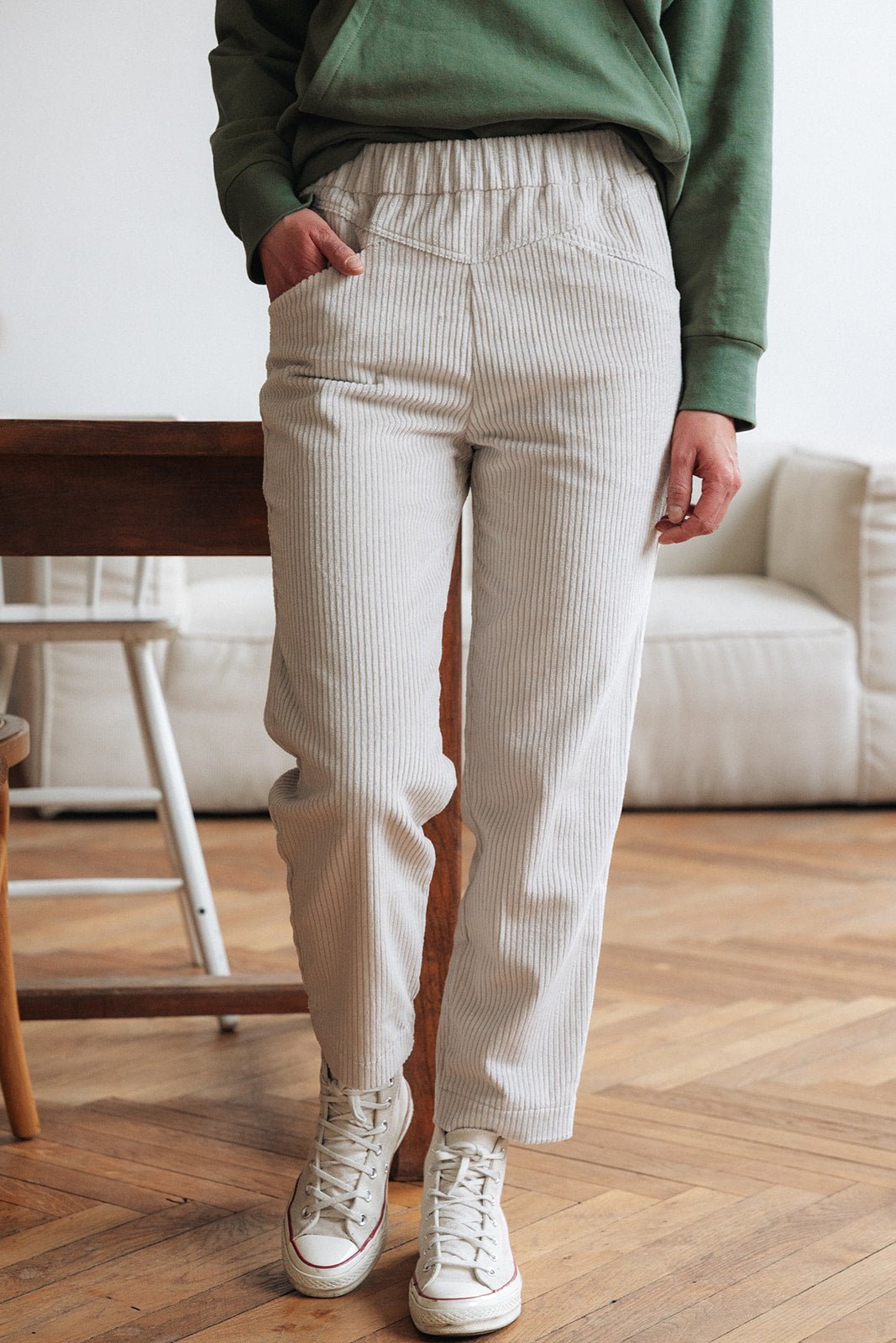 Pantalon Harlow - Patron Couture PDF ou Pochette - Joli Lab
