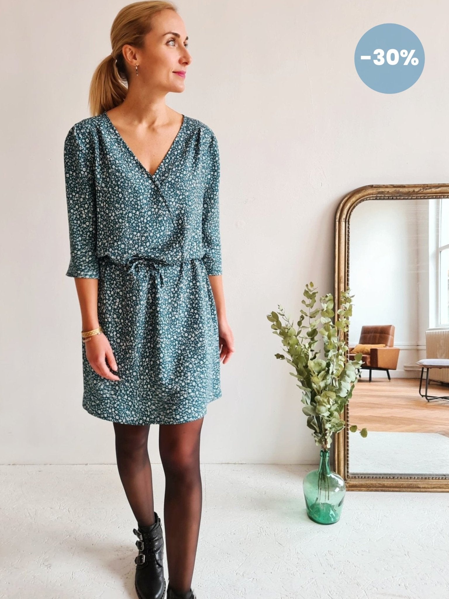 Robe/blouse Meadow - Patron Couture PDF ou Pochette - Joli Lab